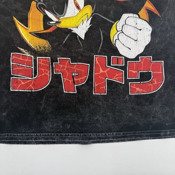 Sonic The Hedgehog Sega Black Shadow T Shirt Game Men’s Size 2X - Picture 2 of 6